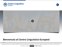 Tablet Screenshot of linguisticoeuropeo.com